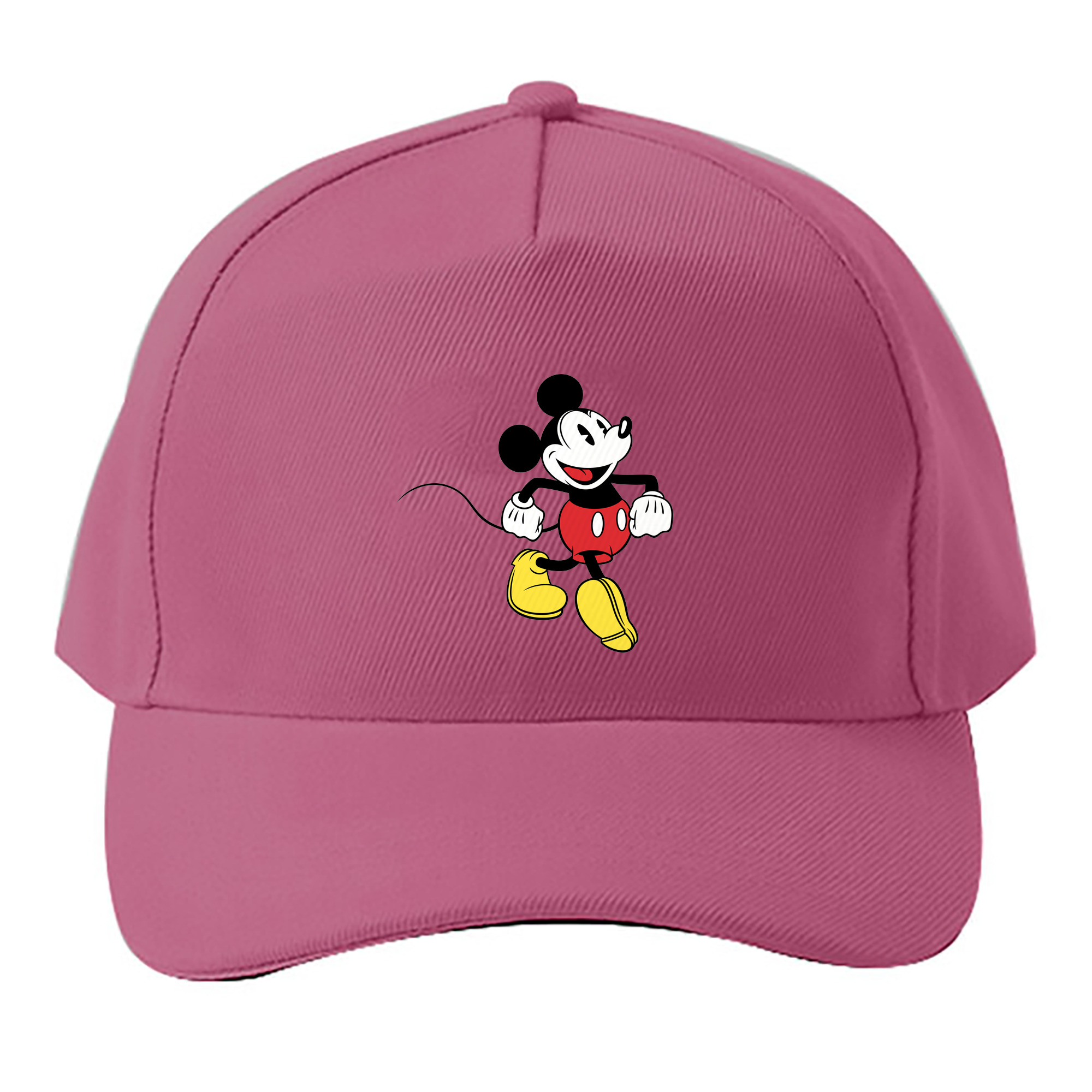 （画像用） ミッキーマウス Mickey Mouse ベースボールキャップ 綿100％ 男女兼用 帽子 スポーツ